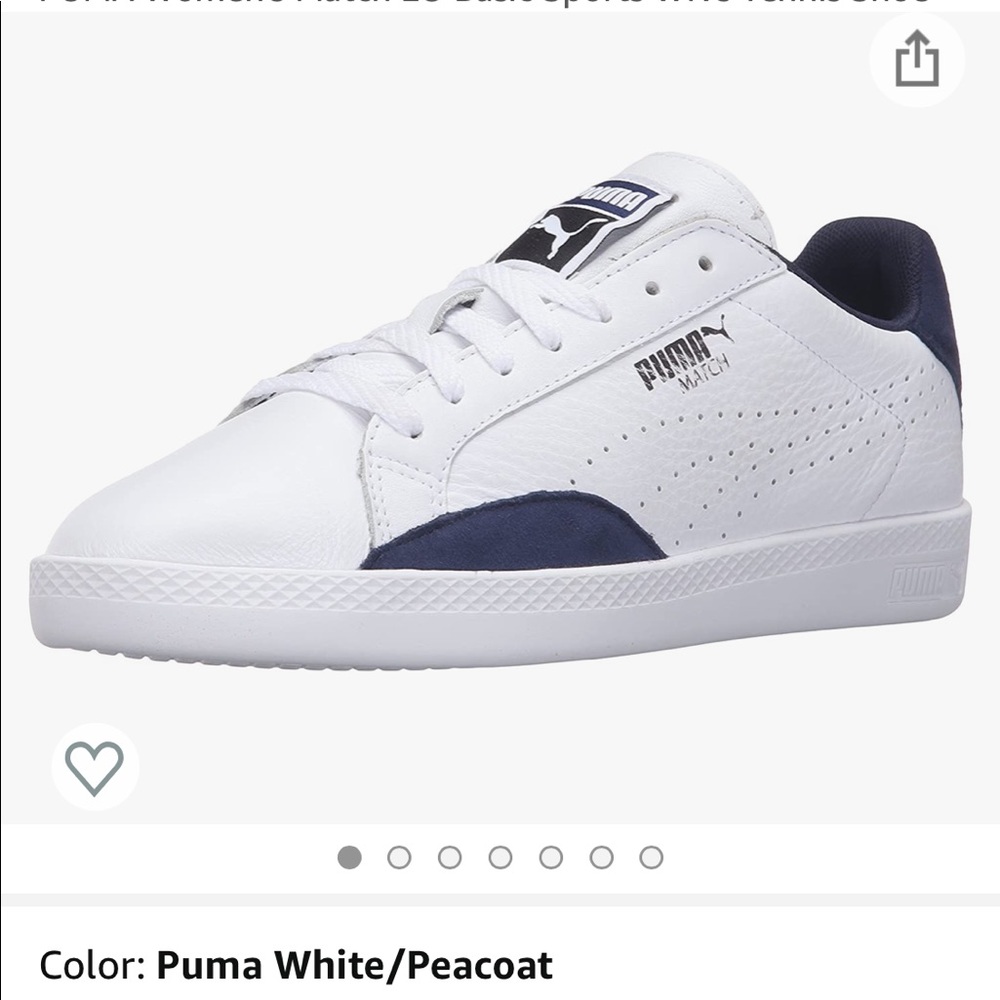 Puma women’s match LO tennis sneakers 🎾